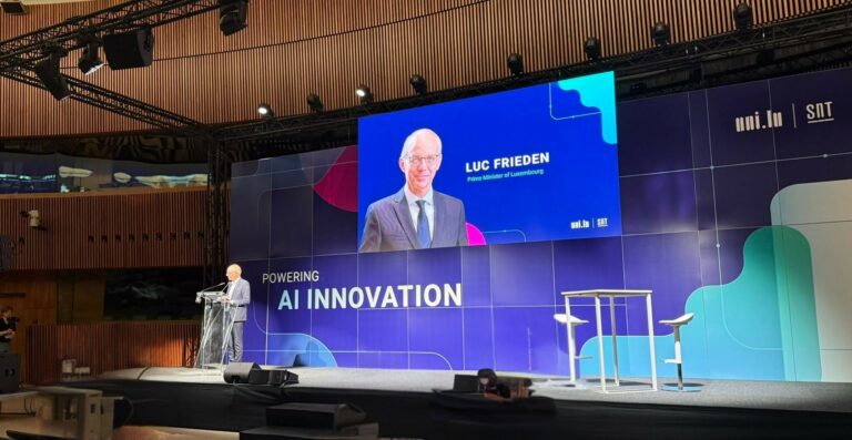 AI Innovation with Luc Frieden 1er Ministre du Luxembourg